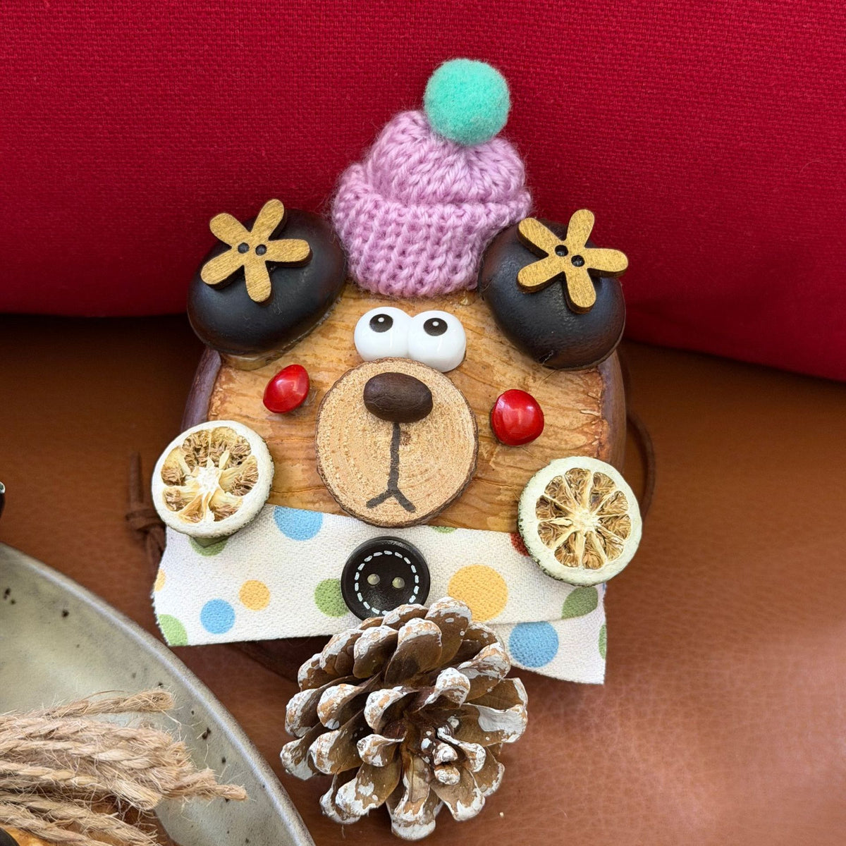 Knit-Hat Pod Character Charm