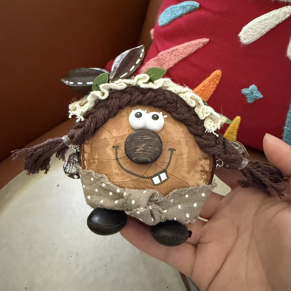 Knit-Hat Pod Character Charm