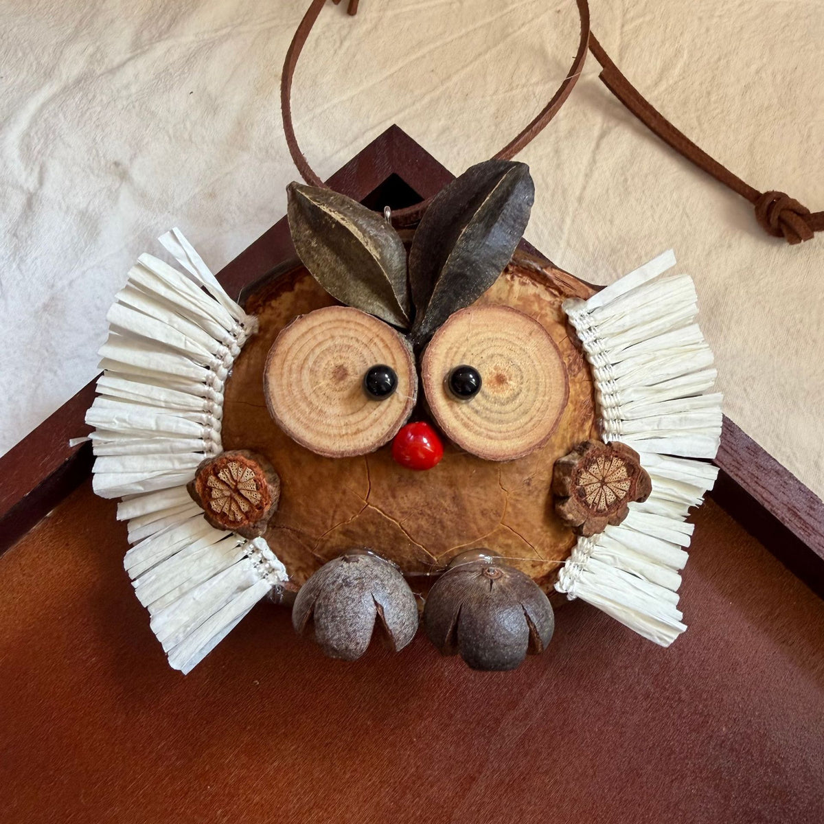 Seed-Ear Pod Animal Charm