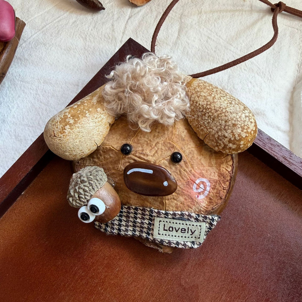 Seed-Ear Pod Animal Charm