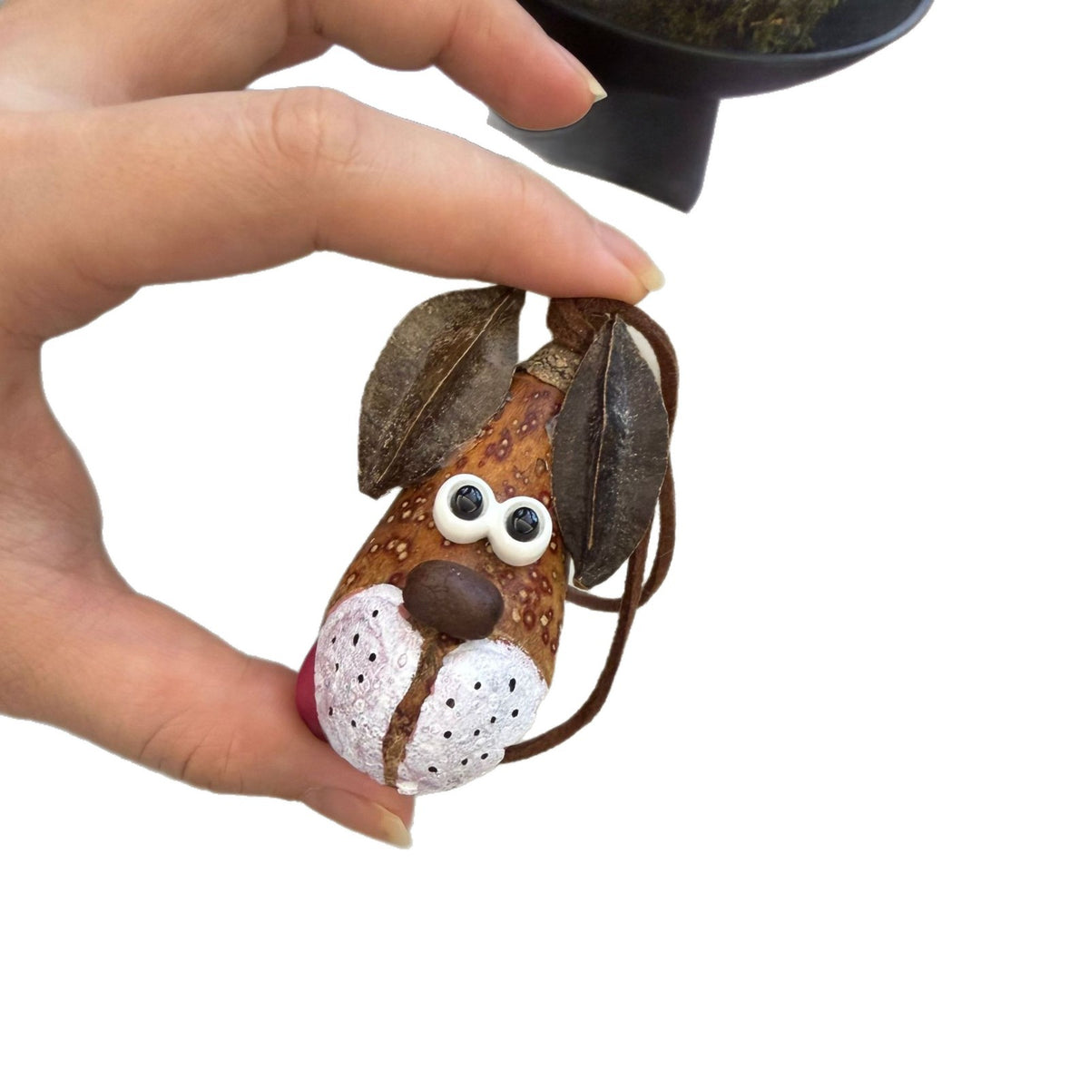 Fruit-Shell Puppy and Farm Animal Mini Charm