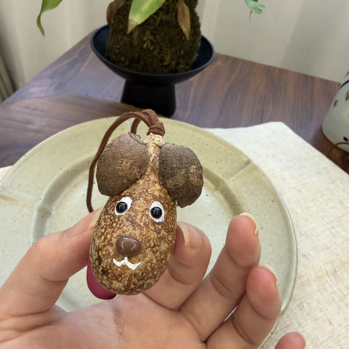 Fruit-Shell Puppy and Farm Animal Mini Charm