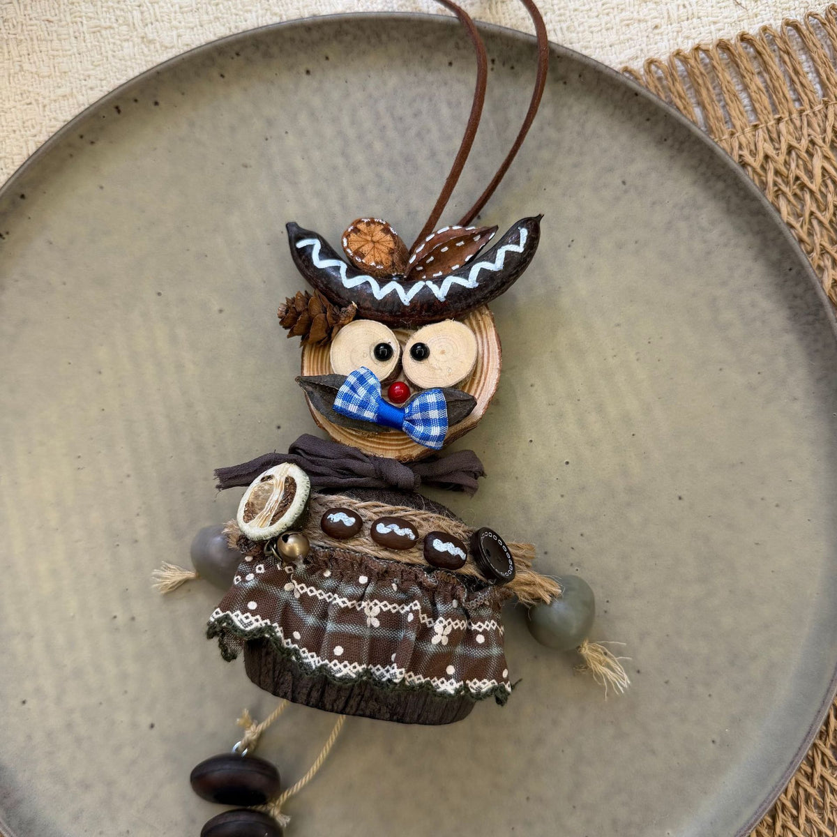 Fruit-Shell Animal Bag Charm