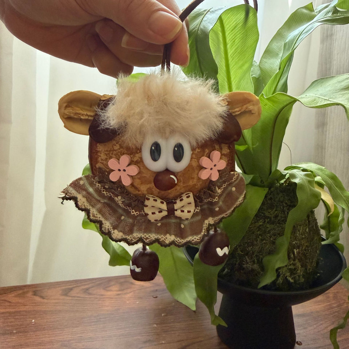 Knit-Hat Pod Character Charm