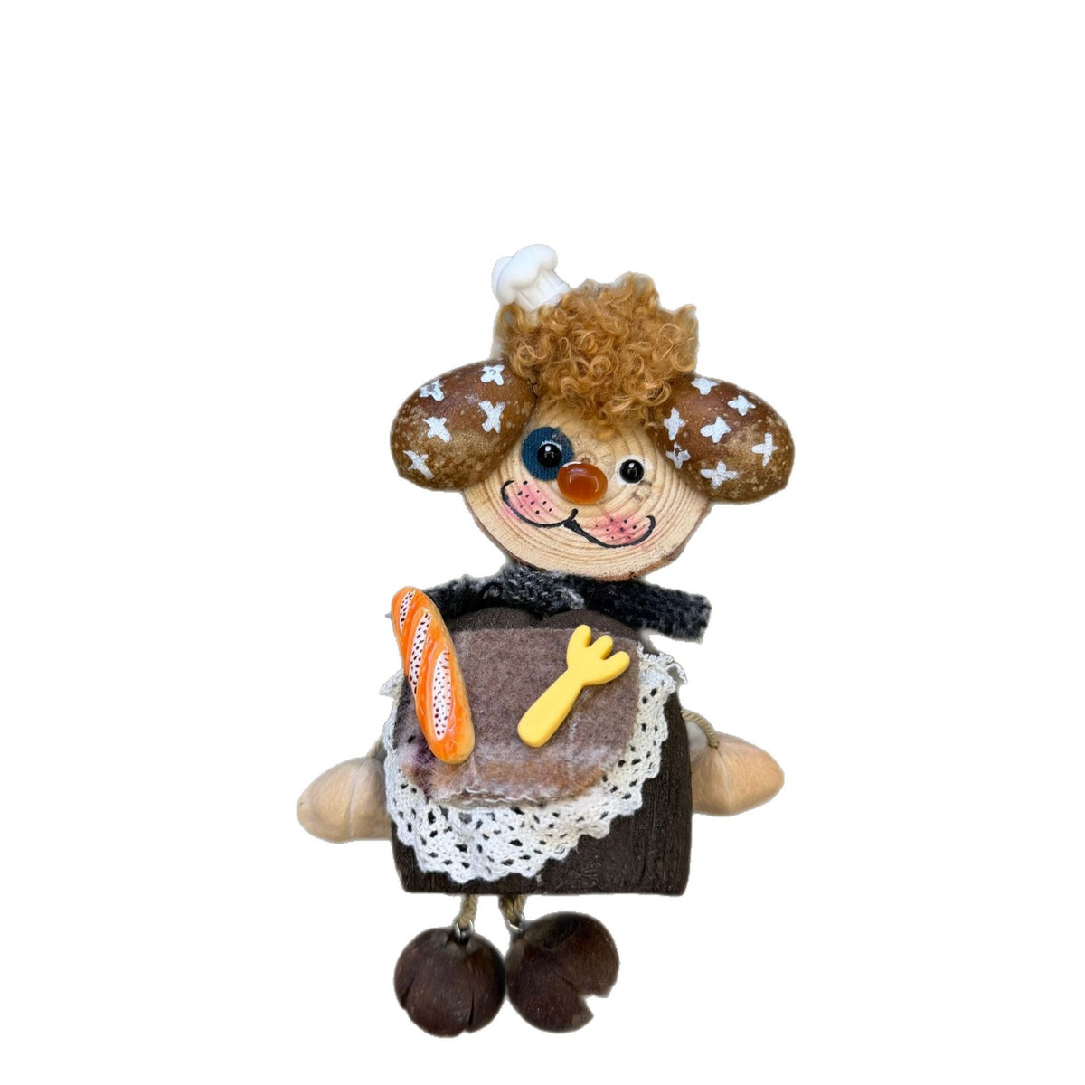 Fruit-Shell Animal Bag Charm
